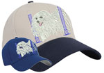 Maltese Agility #6 Embroidered Hat #1