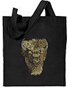 Bison HD Portrait #1 Embroidered Tote Bag#1