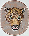 Jaguar HD Portrait #1 - 8" Extra Large Embroidery Patch