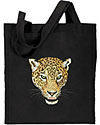 Jaguar HD Portrait #1 Embroidered Tote Bag#1
