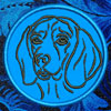 Beagle Embroidered Patch for Beagle Lovers - Click to Enlarge