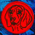 Beagle Embroidery Patch - Red