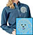 Bichon Frise Embroidered Ladies Denim Shirt - Click for More Information