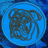 Bulldog Embroidered Patch for Bulldog Lovers - Click to Enlarge