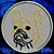 Black Mask Colored French Bulldog Portrait #2B Embroidery Patch - Grey
