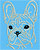 French Bulldog Portrait #1C - Graphic Collection - Click Picture for Details