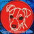 Jack Russell Terrier Portrait #2 Embroidery Patch - Red