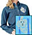 Maltese Agility #3 Embroidered Ladies Denim Shirt - Click for More Information