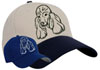 Poodle Embroidered Hat for Poodle Lovers - Click to Enlarge