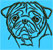 Pug Portrait #1 - Graphic Collection - Click Picture for Details