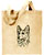 Shiloh Shepherd Embroidered Tote Bag #1 - Click for More Information