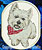 West Highland White Terrier Embroidery Patch - Click for More Information