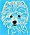 West Highland White Terrier - Westie Portrait #1 - Graphic Collection - Click Picture for Details