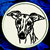 Whippet Portrait Embroidery Patch - White