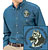 ISSDC Logo Embroidered Mens Denim Shirt - Click for More Information