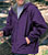 Shiloh Shepherd Portrait Embroidered Jacket #7 - Purple-Grey