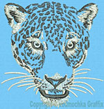 Jaguar -Leopard Portrait #1- Click to Enlarge - Dimensions: (500X501) File Size: 55KB