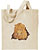 Lion High Definition Portrait #1 Embroidered Tote Bag #1 - Click for More Information