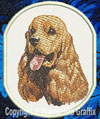 Cocker Spaniel BT2395 - 4" Medium Embroidery Patch