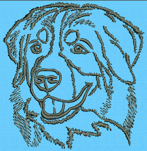 Jumbo Dog Breeds I Embroidery Designs - Animals &amp; Insects - Design